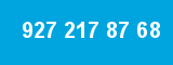 927 217 87 68 927 217 87 68